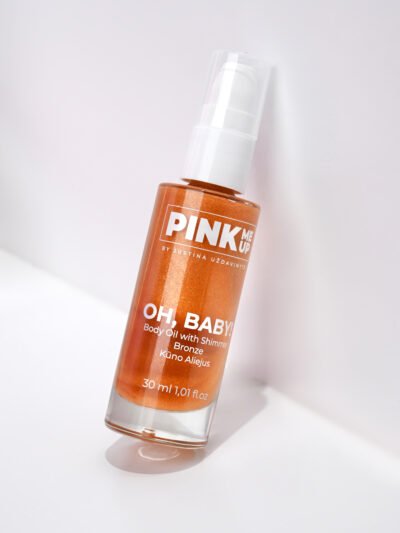 Organiškas kūno aliejus su Shimmer’iu „Oh, Baby!” 30ml