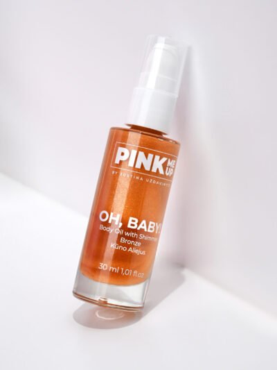 Kūno aliejus su švytėjimo efektu „Oh, Baby!“ 30ml